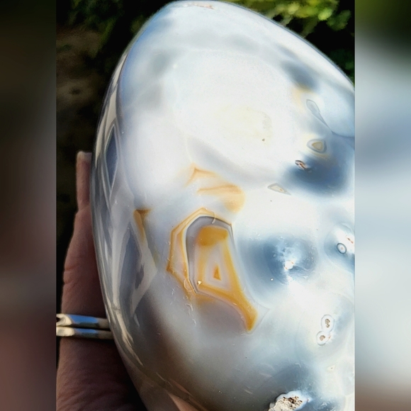 Breathtaking XL Orca Agate Free Form - Picture 10 of 16